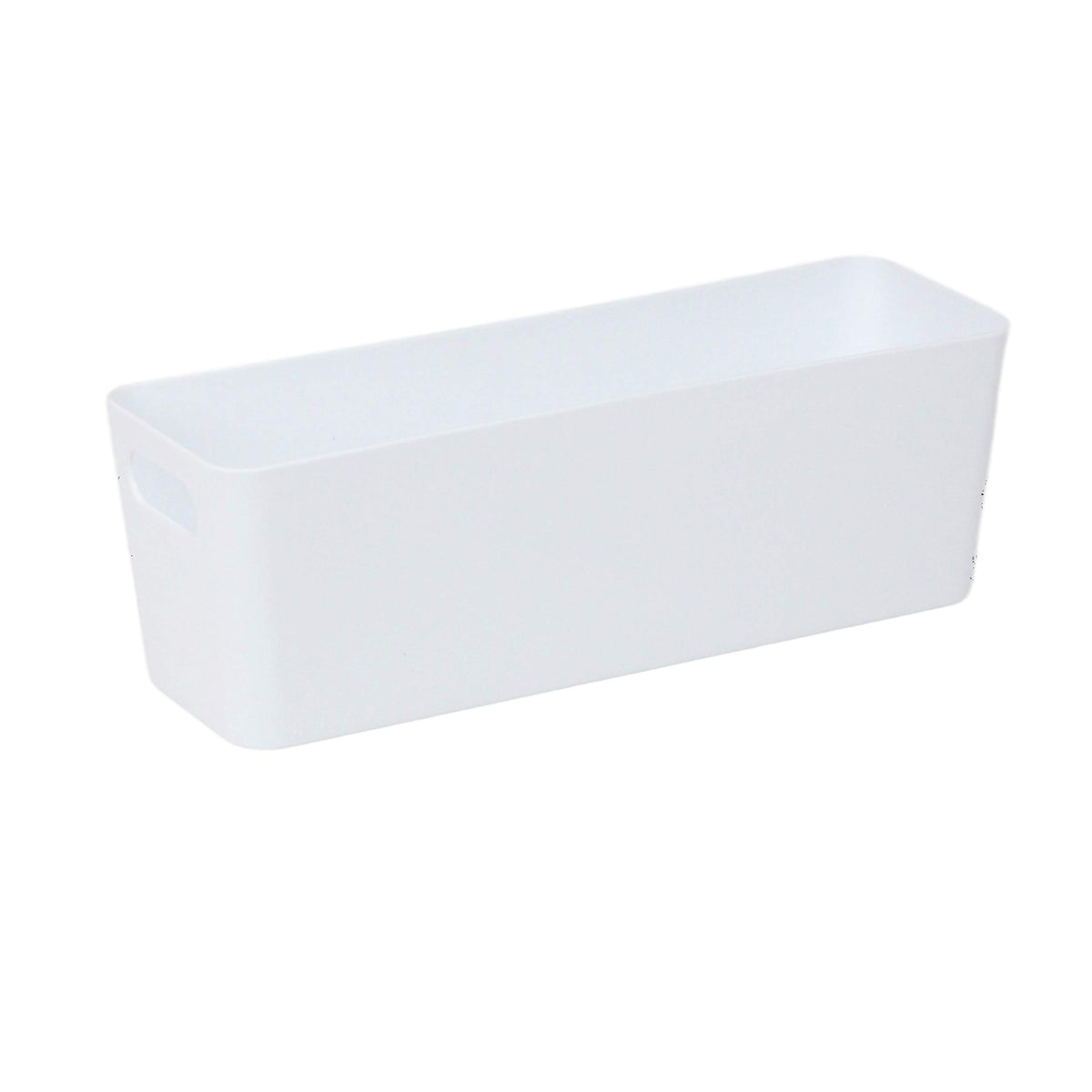 Wham 7.01 Rectangular 30cm Home Studio Storage Basket White