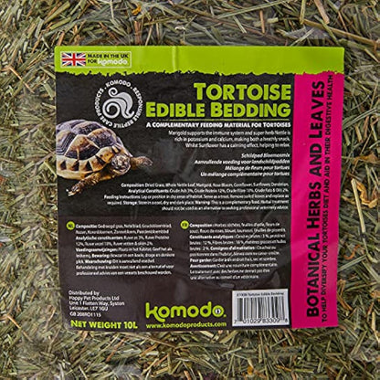 Komodo Tortoise Edible Bedding 10L, by Komodo,,,
