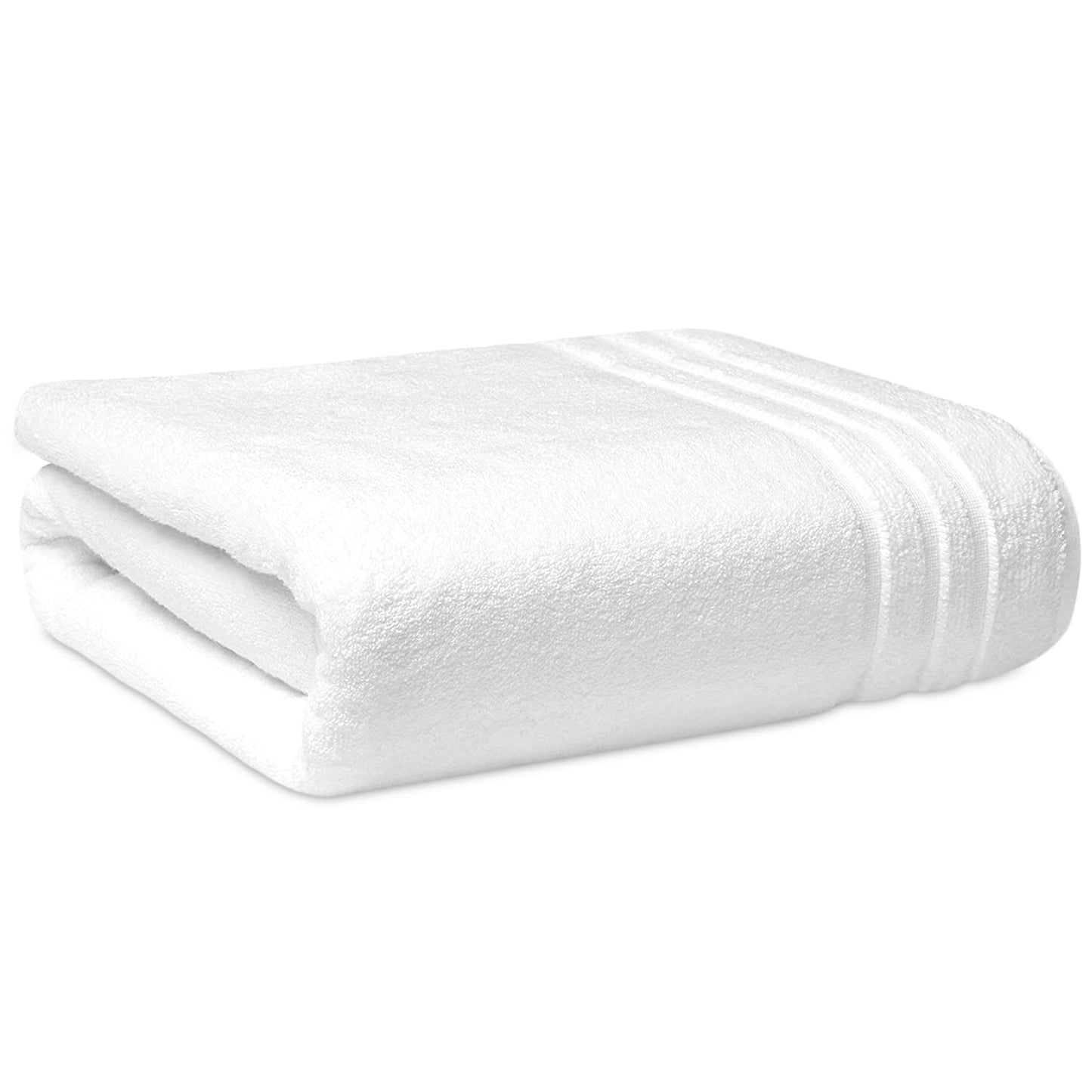 Towelogy? Luxury Egyptian Cotton Bath Sheets Quick Dry and Absorbent 100x150cm Spa Hotel Quality Fade & Tear Resistant Bath Towels Body Wrap (Eggshell