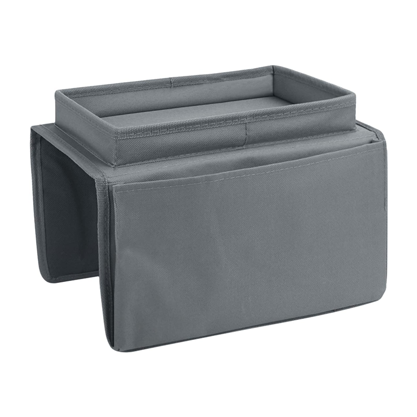 Faxianther Sofa Armchair Organiser Couch Arm Rests Storage Bag Tidy Table bedside Chair Caddy with Snacks Tea Cup Holder Tray Magazine Books Remote