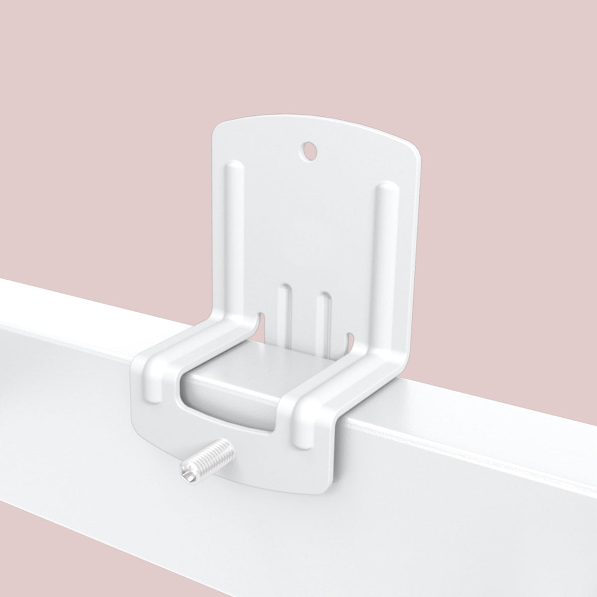 BetLight Unique Anti-Slip Mattress Gaskets, 6 Pieces, White Metal, Secure Mattress in Place Bracket