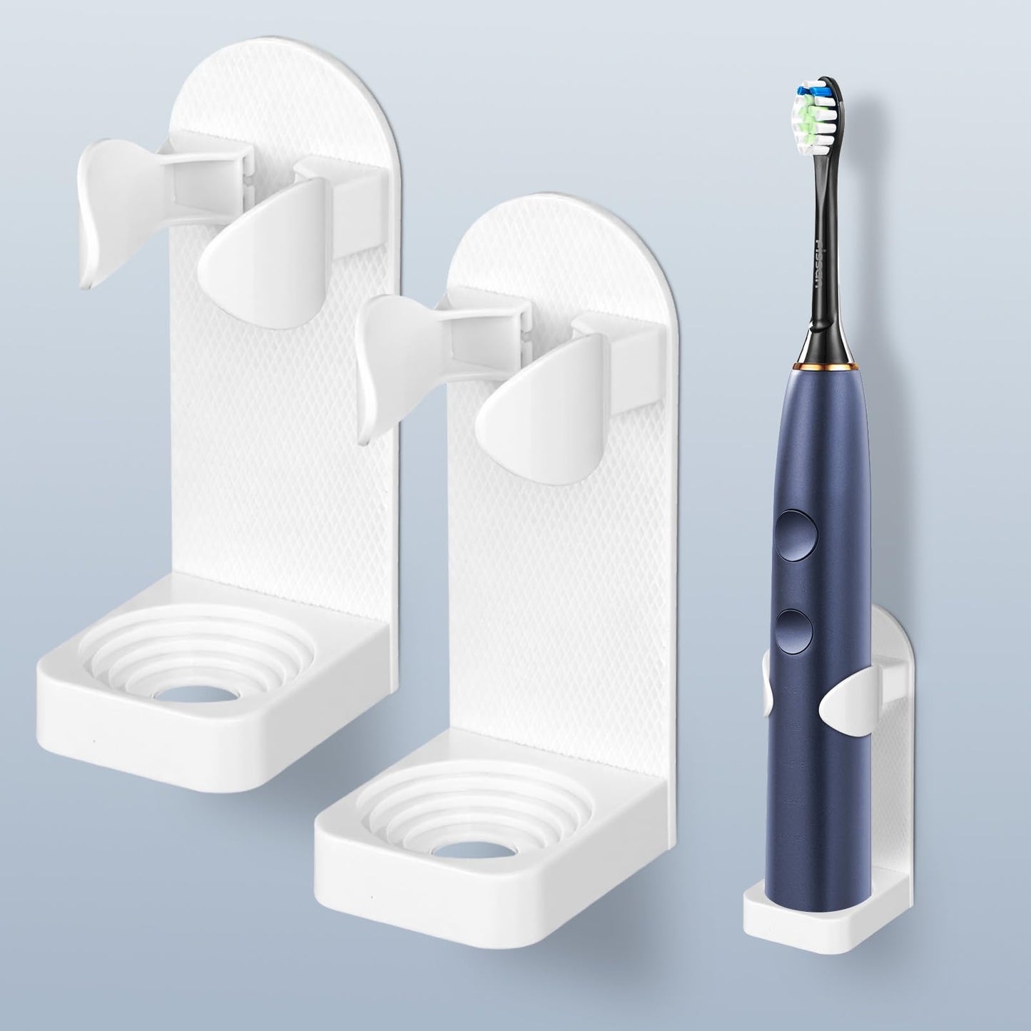AOOHA Electric Toothbrush Holder,2 Packs Toothbrush Organizer for Bathroom