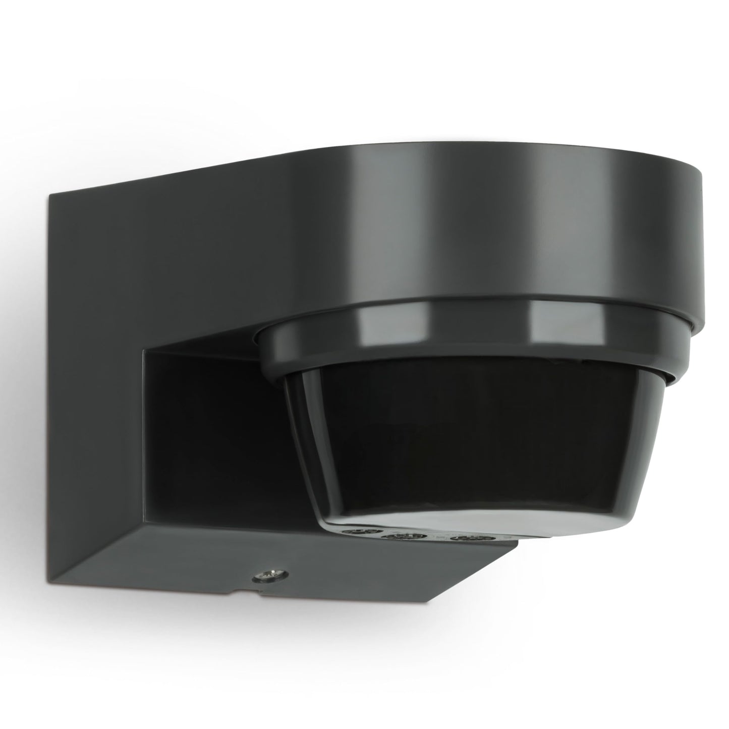 SEBSON PIR Sensor Outdoor IP65, Wall Surface-mounted, Programmable, Motion Sensor 240?, Range 8-14m (adjustable), LED Lights Compatible, 3-Wire
