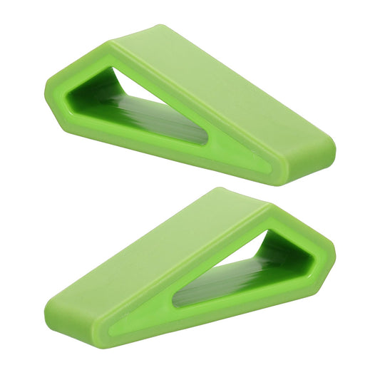 PATIKIL Laptop/Computer Keyboard Stand, 4-Pack Laptop Notebook Holder Portable Ventilated Anti-Slip for Desk Compact Cooling Notebook/Tablet, Green
