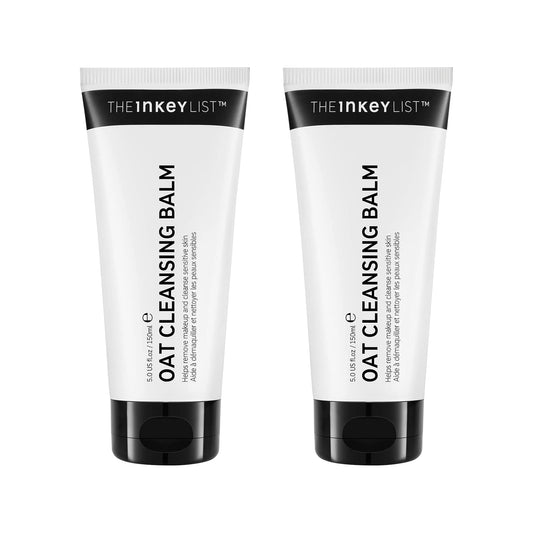 The INKEY List Oat Cleansing Balm 150ml (Pack of 2), Dissolves Makeup, Nourishing Skincare, Gentle Cleanser, Vegan Friendly, Suitable For All Skin
