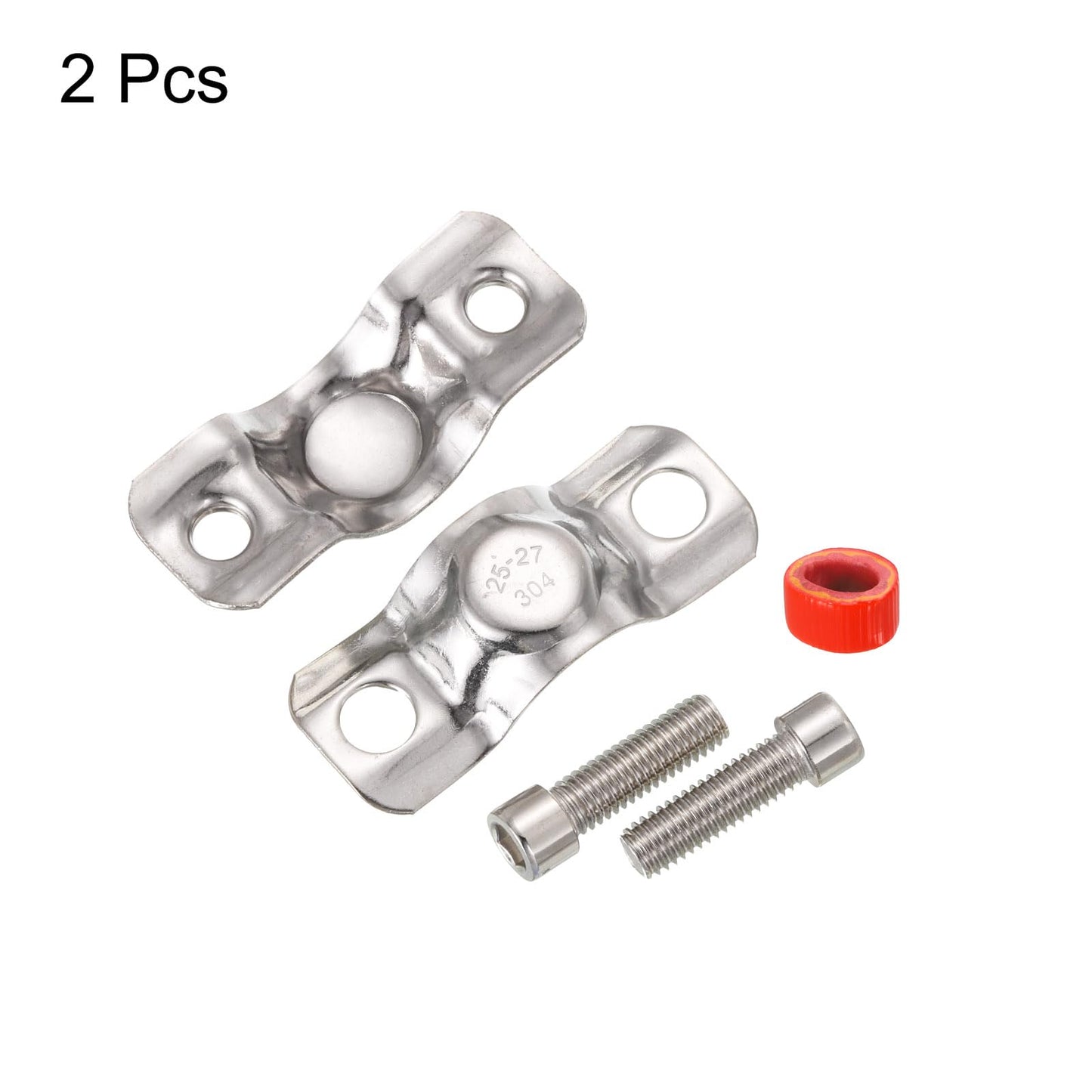 sourcing map 2Pcs Fix Sinking Office Chair Office Chair Saver Stainless Steel Sinking Office Chair Repair Kit for Home Office Chair Stop Sinking