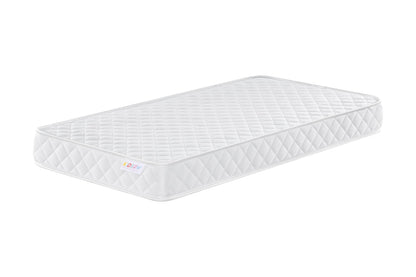 Baby Pocket Sprung Cot Bed Toddler Mattress, 140x70cm, Medium Firm, White