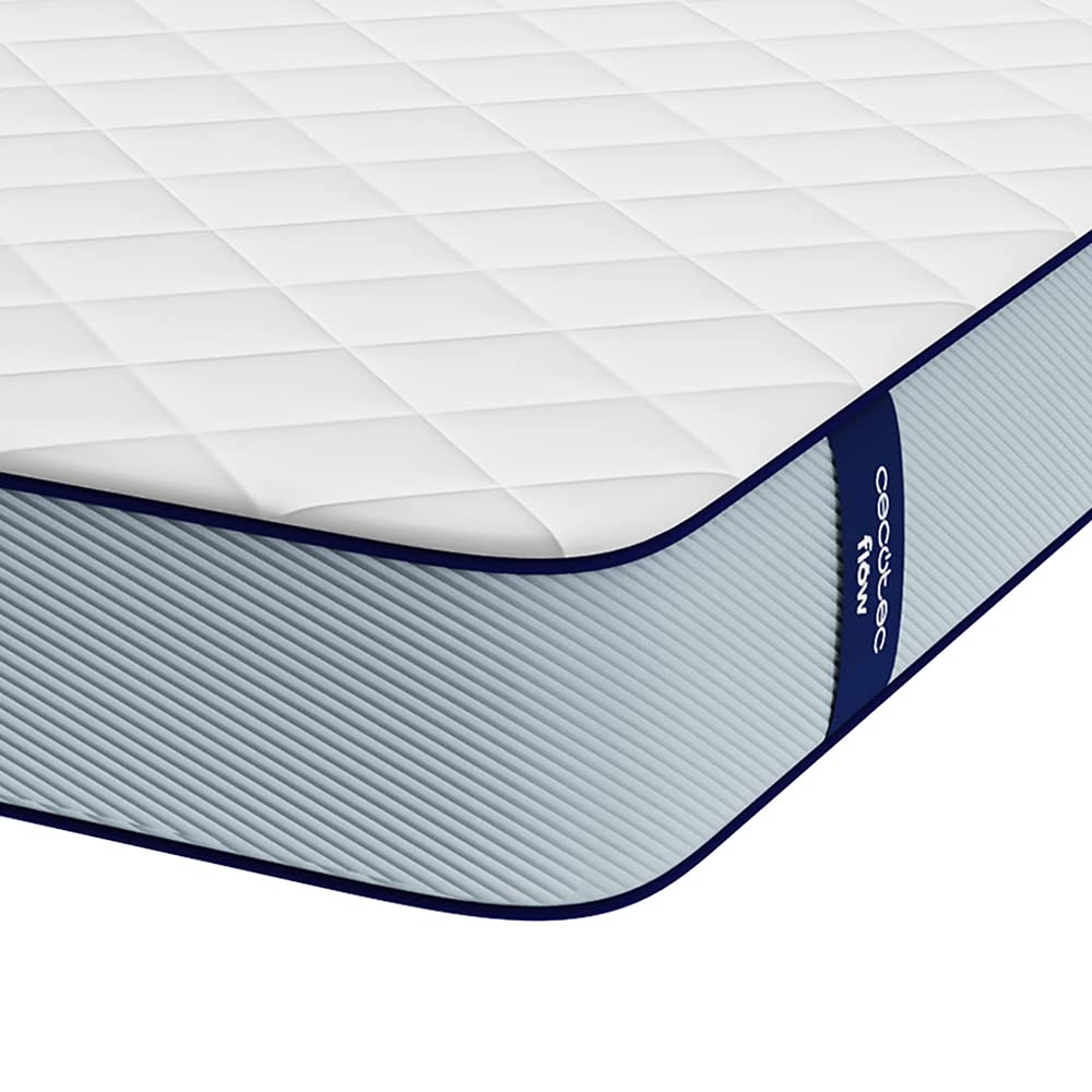 Cecotec Flow ViscoCare 1900 Memory Foam Mattress 105 x 190 cm. Multilayer, Height 21 cm, FoamTech Core, High Firmness, ViscoCare Memory Foam Layer