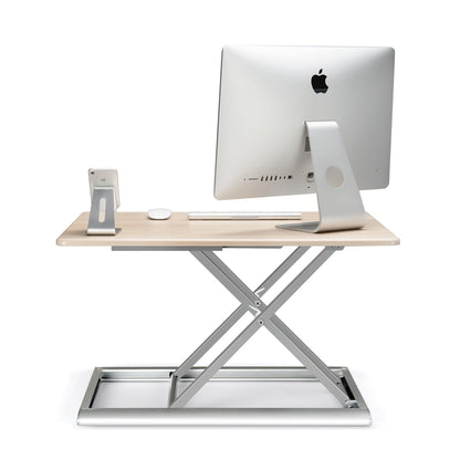 ThingyClub® Standing Desk Converter Height Adjustable Sit to Stand, 765 x 51 mm working surface, 55~430mm Adjust Height - Home or Office