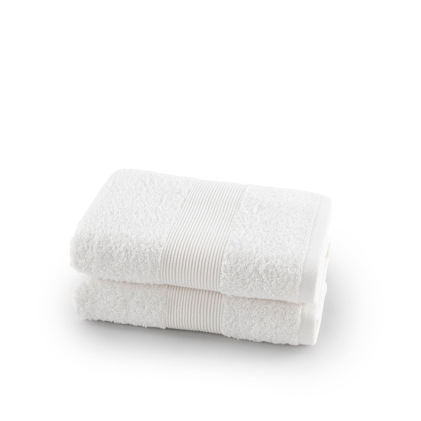 Jalla, Bath Towel Set, 1+1, 100% Cotton, 430gsm, 50 x 100 cm, White
