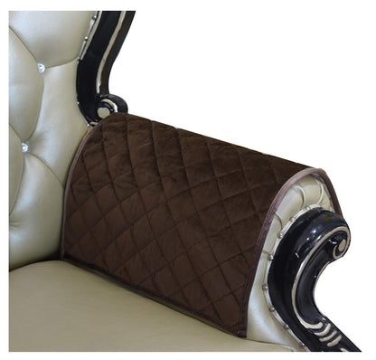 HAOMAIJIA Sofa Armrest Cover, Recliner Chair Arm Cover, Armchair Slipcover Nonslip Quilted Furniture Protector for Leather Sofa Couch