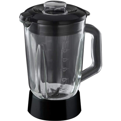 Russell Hobbs Desire Jug Blender, 1.5L Glass Jug, Make healthy soup/ smoothie/milkshake, 2 Speed Settings & Pulse, Removable Stainless Steel blades