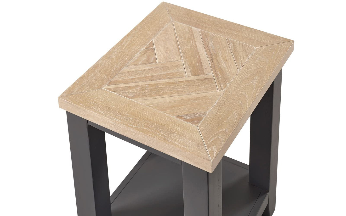 Julian Bowen Bordeaux Lamp Table, Dark Grey