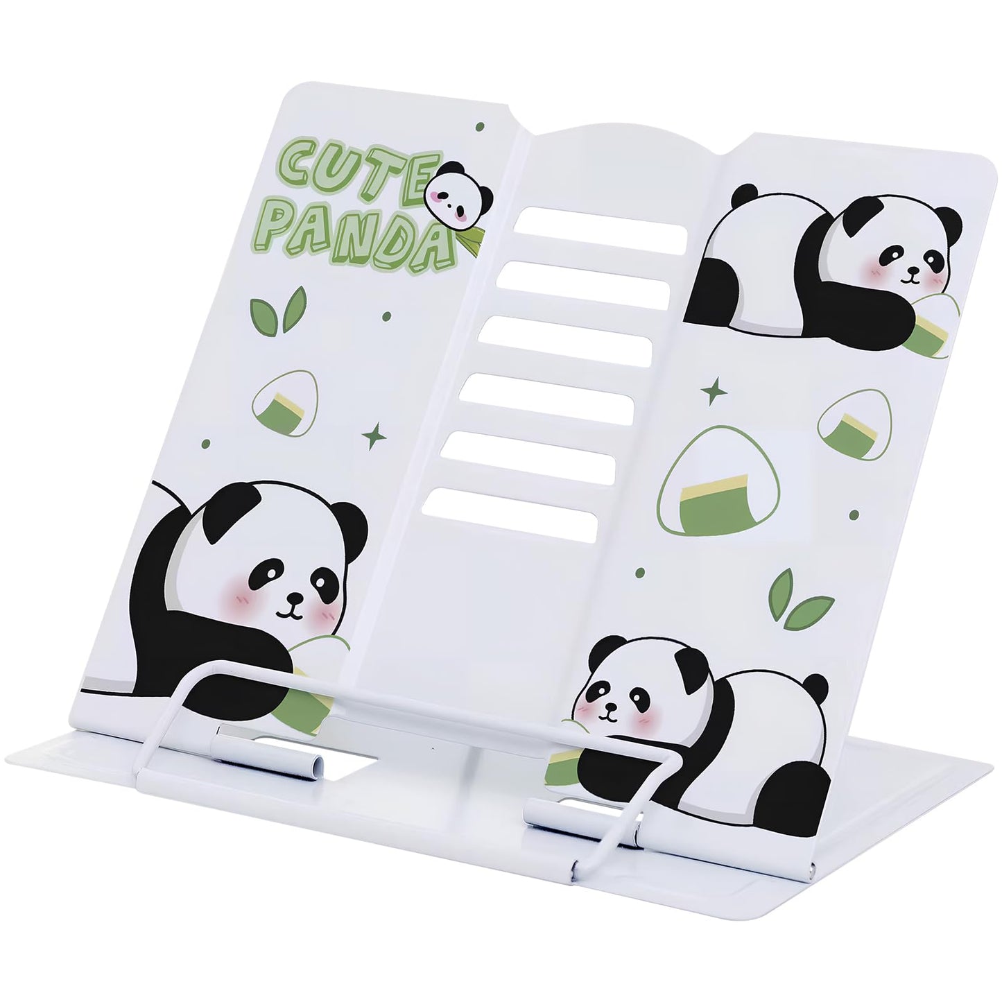 GmeDhc Metal Reading Stand, 6 Levels Adjustable Reading Stand, Children's Height Adjustable, Book Stand, Children Foldable