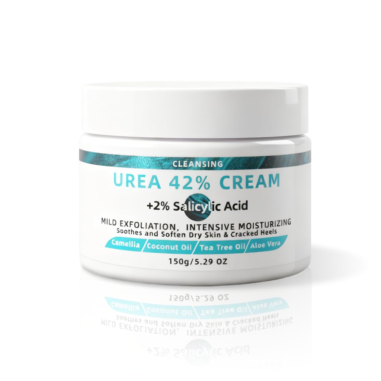 Urea 42% Foot & Heel Cream with 2% Salicylic Acid ? Exfoliating & Moisturizing Formula for Deep Moisturizing, Callus Remover Nourishes Soften, Foot
