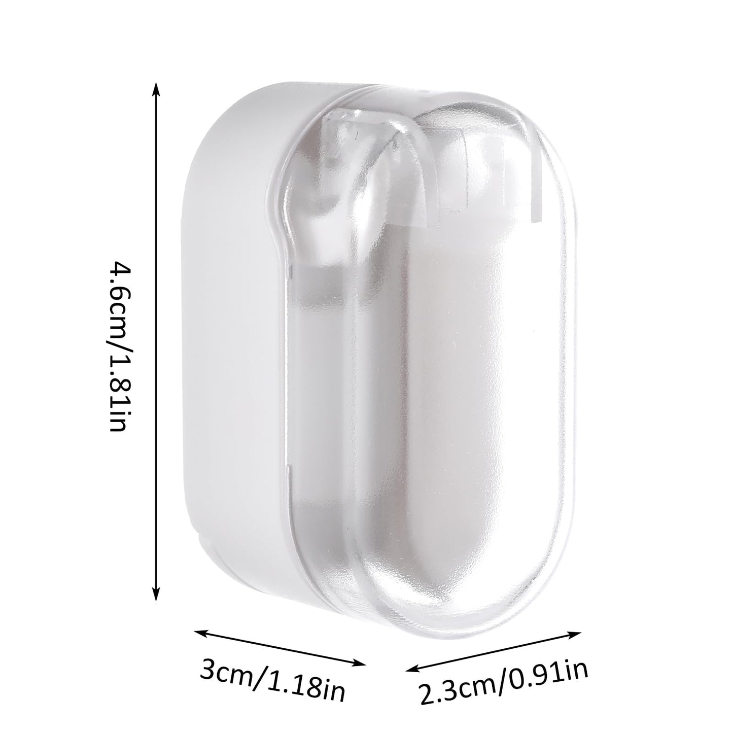 3Pcs Wall Mounted Toothbrush Holder, Ymapinc Toothbrush Wall Holder Self Adhesive Electric Toothbrush Holder with Cover for Bathroom Toothbrush Head