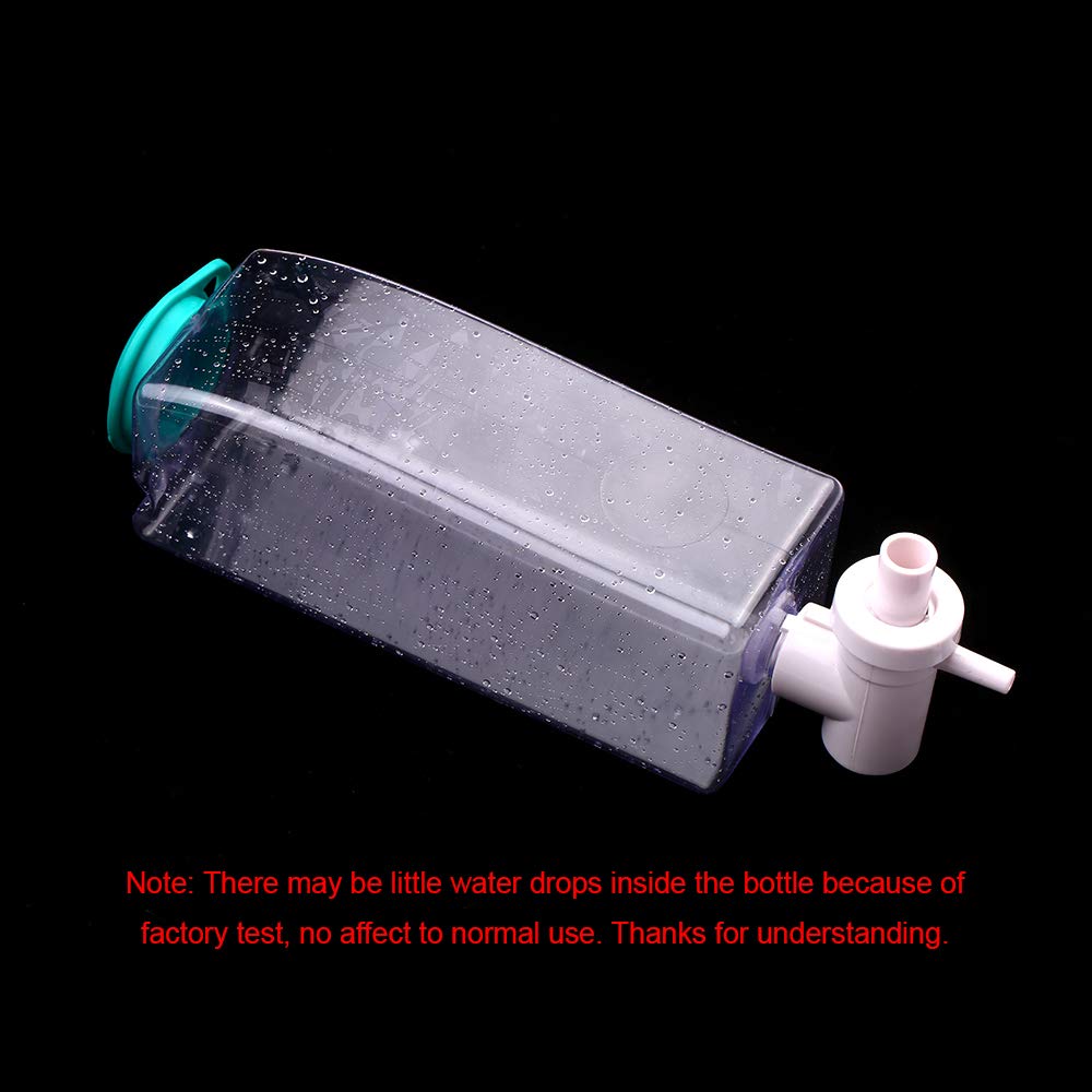 Decdeal 300ml Detachable Soap Dispenser Bottle and Nozzle Manual Soap Dispensers Accessories Bathroom Shower Gel Liquid Shampoo Bottles