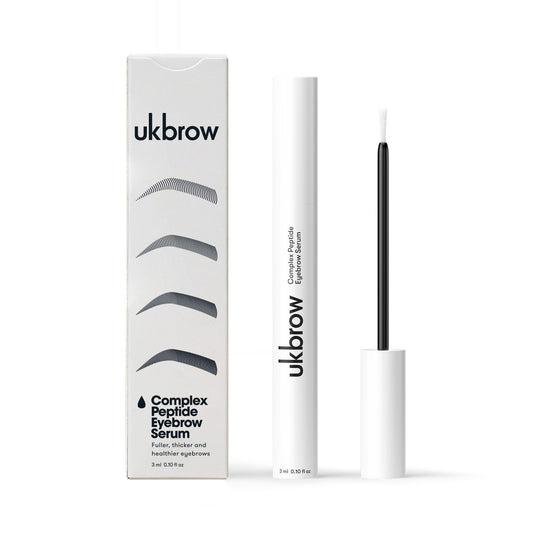 UKLASH | Complex Peptide Eyebrow Serum | UKBROW Peptide Brow Serum - Pea Peptides, Hexapeptide-8, and Copper Tripeptide Stimulate Growth From the