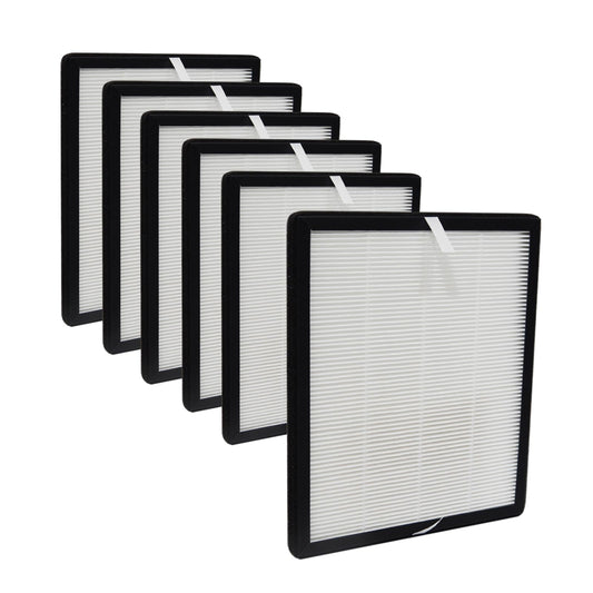 PUREBURG 6-Pack Replacement Filter Compatible with MeacoDry Arete One 18L,20L & 25L Dehumidifier Air Purifier 2-in-1, 26 x 22 cm