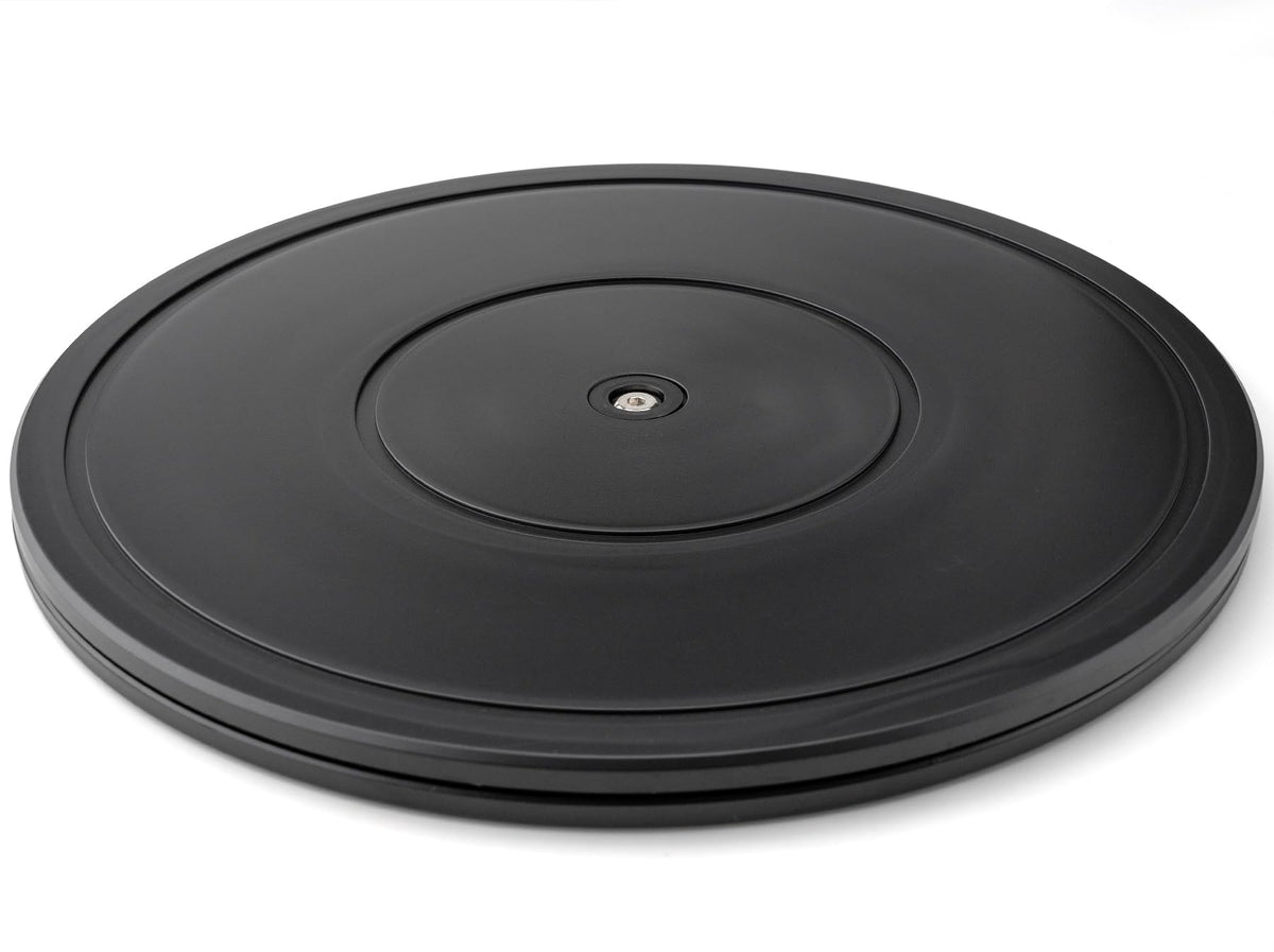 Famgee 12 Inch Heavy Duty Lazy Susan Turntable Rotating Swivel Stand with Steel Ball Bearings for Flat Panel Monitors, Computer, TV, Speakers, Bonsai