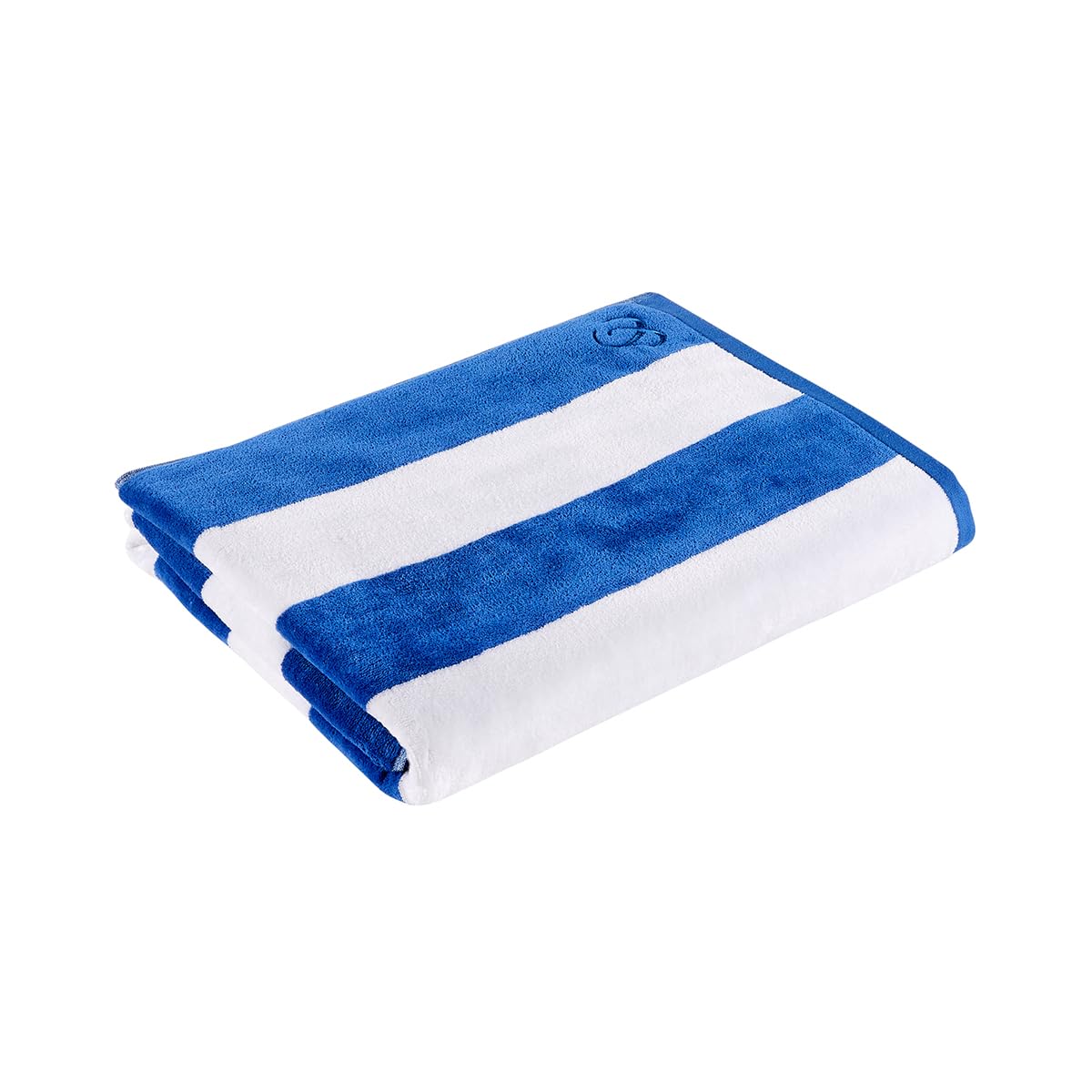 Christy Cabana Stripe Beach Towel | Extra Large | Sand Free | 100% Cotton | Luxury Super Soft Velour Front | Quick Dry Towelling Rear