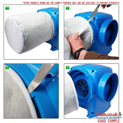 Nuaire Drimaster Replacement Filters - Fits ALL Drimaster Models Made After 2001