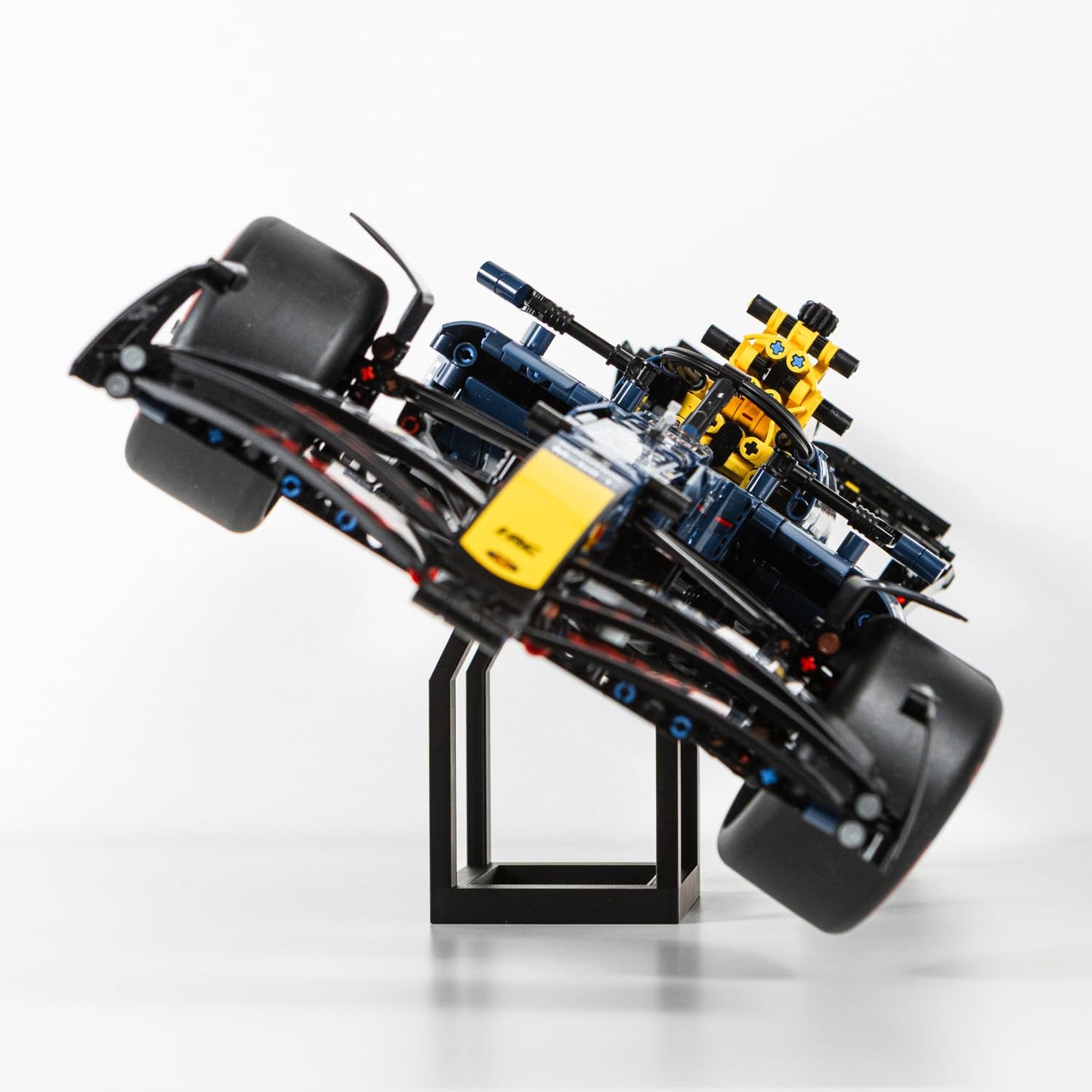 Brickify Display Stand Compatible with Technic Red Bull F1 42206 – Premium Shelf Stand for Formula 1 Race Car Models