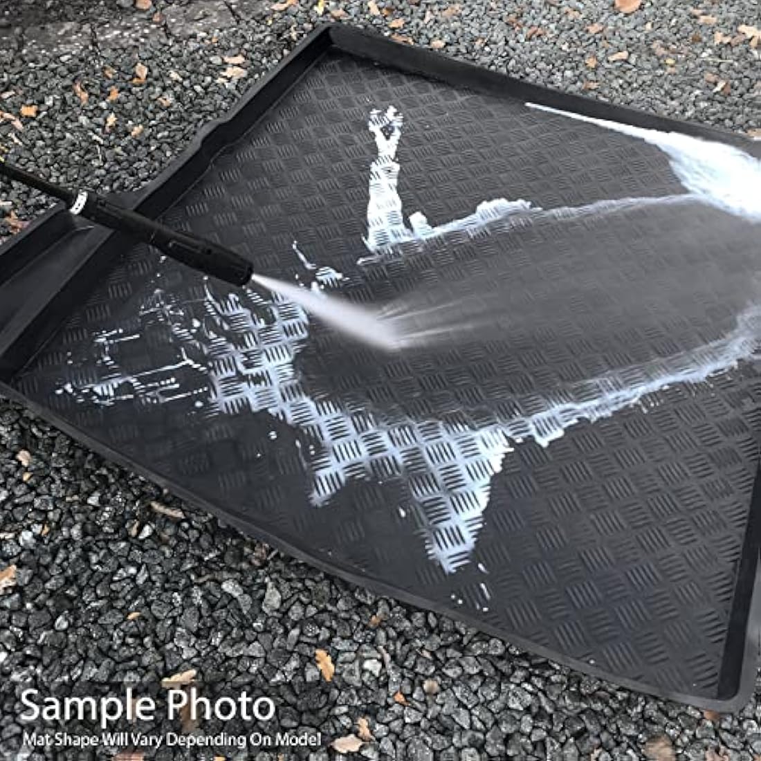 To Fit Kuga 2013-2017 [2017+ is the same model number] Tailored PVC Boot Liner/Mat/Tray + Black Anti Slip Carpet Insert