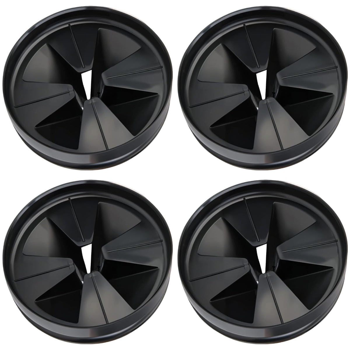 AddLotLot 4 PCS Silicone Garbage Disposal Splash Guard Silicone Waste Disposer Anti Splashing Cover Drain Plugs Cover Sink Baffle Disposal