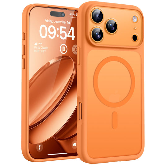 TOCOL Magnetic for iPhone 17 Pro Phone Case 6.3-Inch, Compatible with MagSafe, Full Camera Protection, Built-in Magnetic Ring, Drop Protection