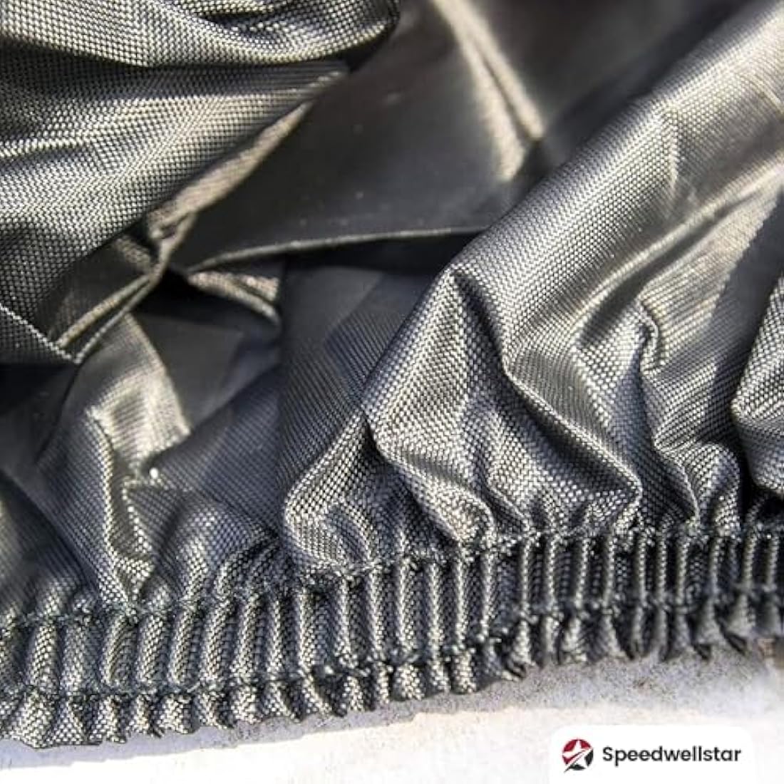 SpeedwellStar Heavy Duty BBQ Barbecue Grill Cover for Outdoor Grill – 145 L x 70 W x 120 H cm – Breathable & UV Resistant - Easy Access Dual Zips for Weber, Char-broil, Brinkmann, Outback and more.