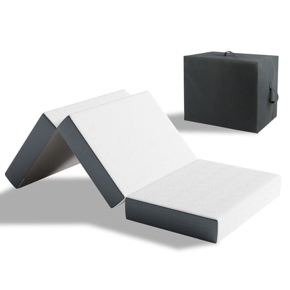 Vesgantti Foldable Mattress 15CM Small Single Folding Memory Foam Mattress