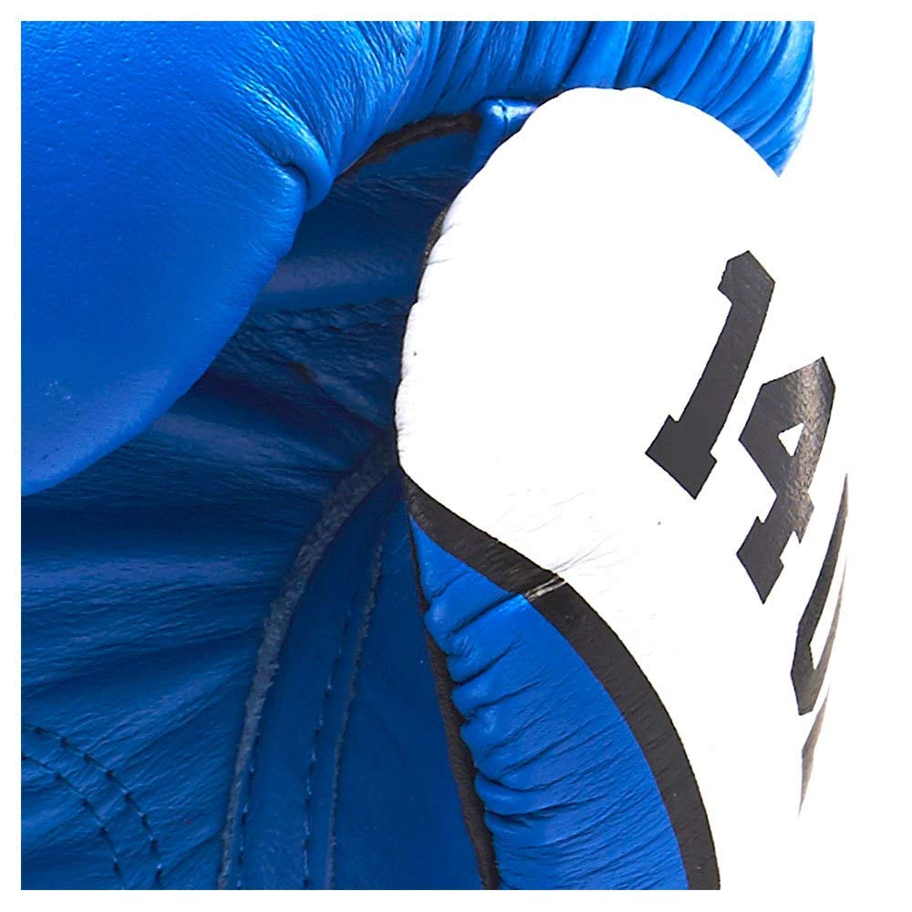 LEONE 1947, Shock Boxing Gloves, Unisex Adult, Blue, 12 OZ, GN047