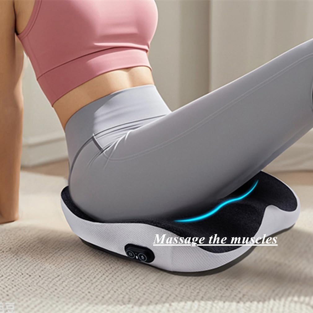 beolur Memory Cotton Breathable Seat Cushions Chair Pad Relax thighs and hips avoids sores and Breathable for Office, Wheelchair, Sofa