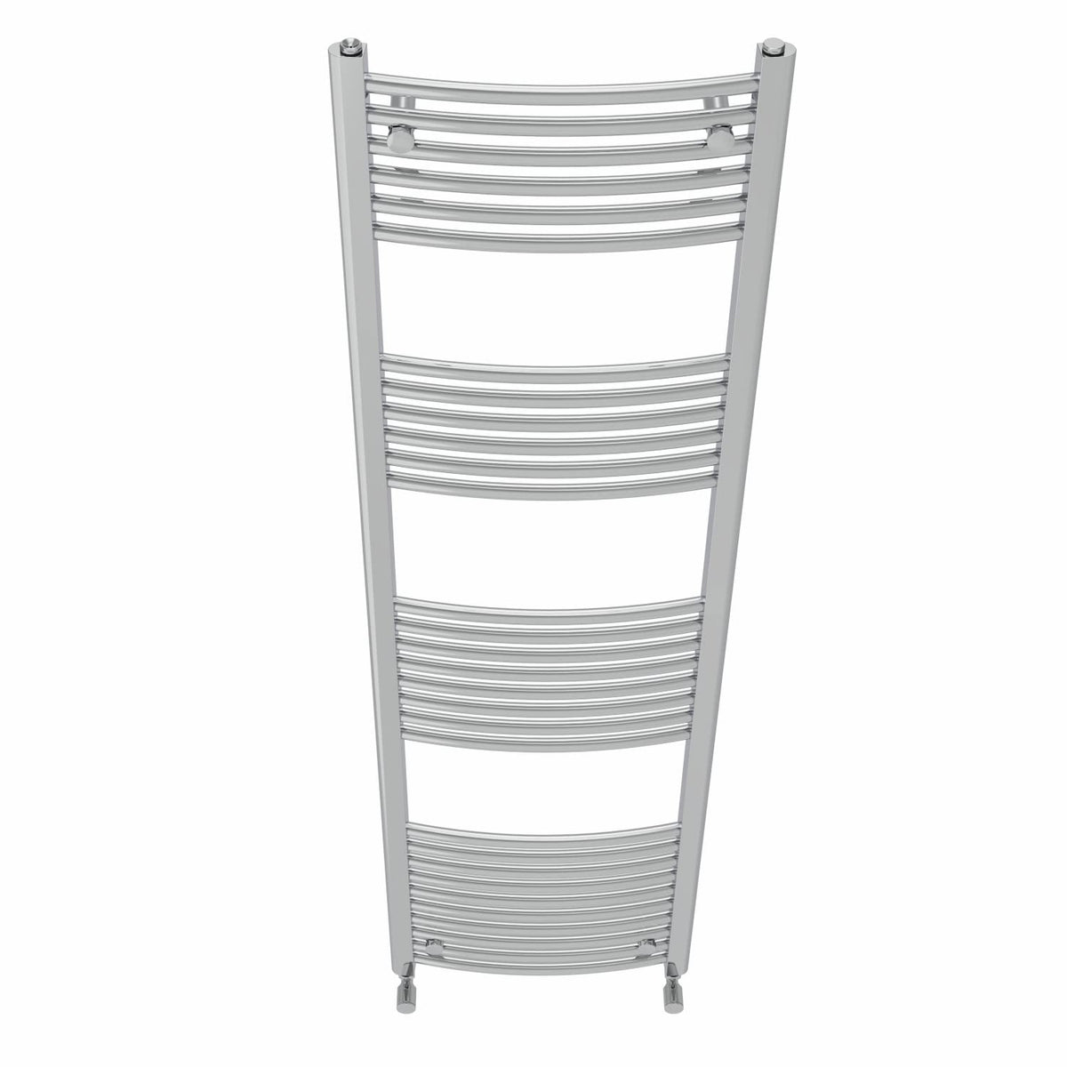 NRG Curved Chrome Bathroom Heated Towel Rail Radiator 1800x500mm