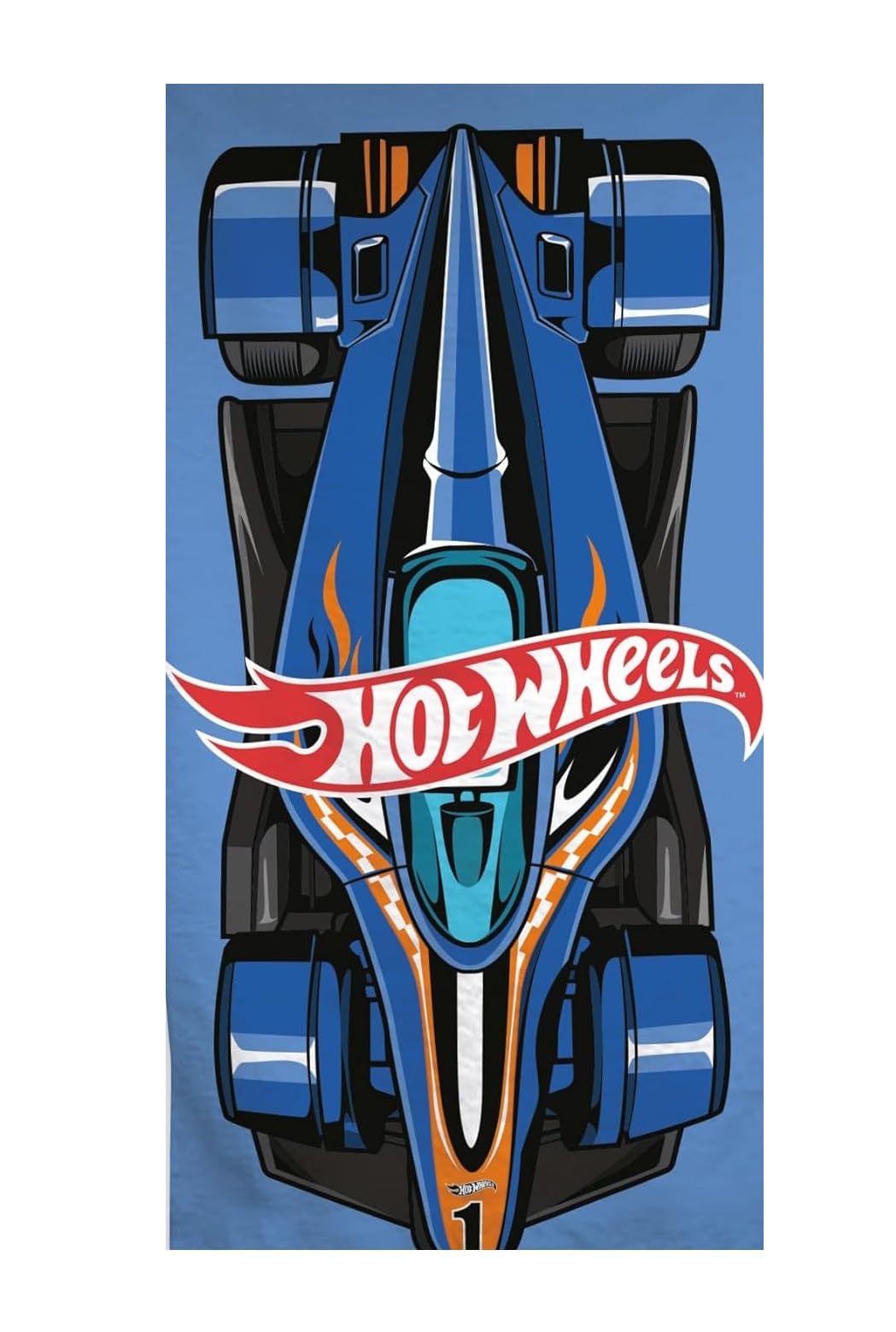Aymax Hot Wheels Beach Towels Polyester Beach Towel 70 x 140 cm Highly Absorbent
