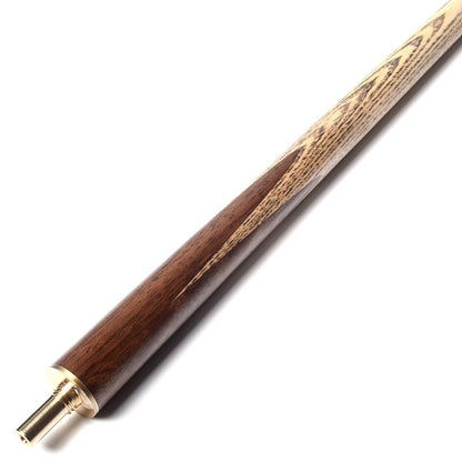 CUESOUL 57" Handcraft 3/4 Jointed Snooker Cue With Extension/Joint Protector Packed in Leatherette Cue Bag (D303)