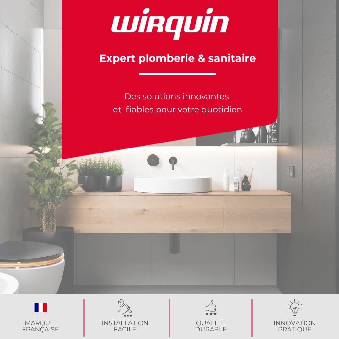 Wirquin Quick-Clac SP9260S Stainless Steel Bathtub Stopper