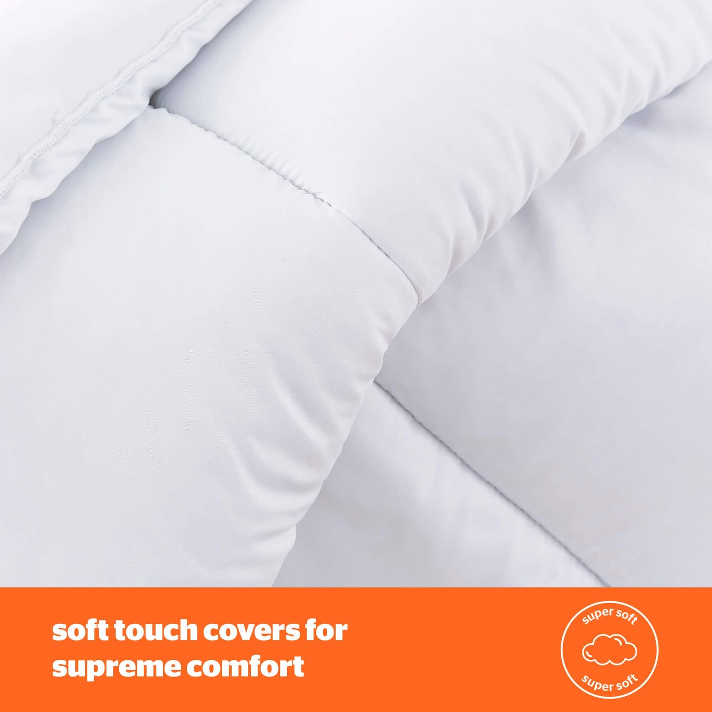Silentnight So Snug Single Bed Duvet Quilt, 15 Tog Winter Warm Cosy Thick Duvet Hypoallergenic and Machine Washable, Single, White, 534208GE