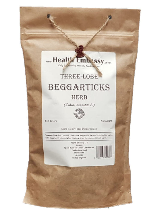 Health Embassy Three-Lobe Beggarticks Herb (Bidens tripartita L), 100 g