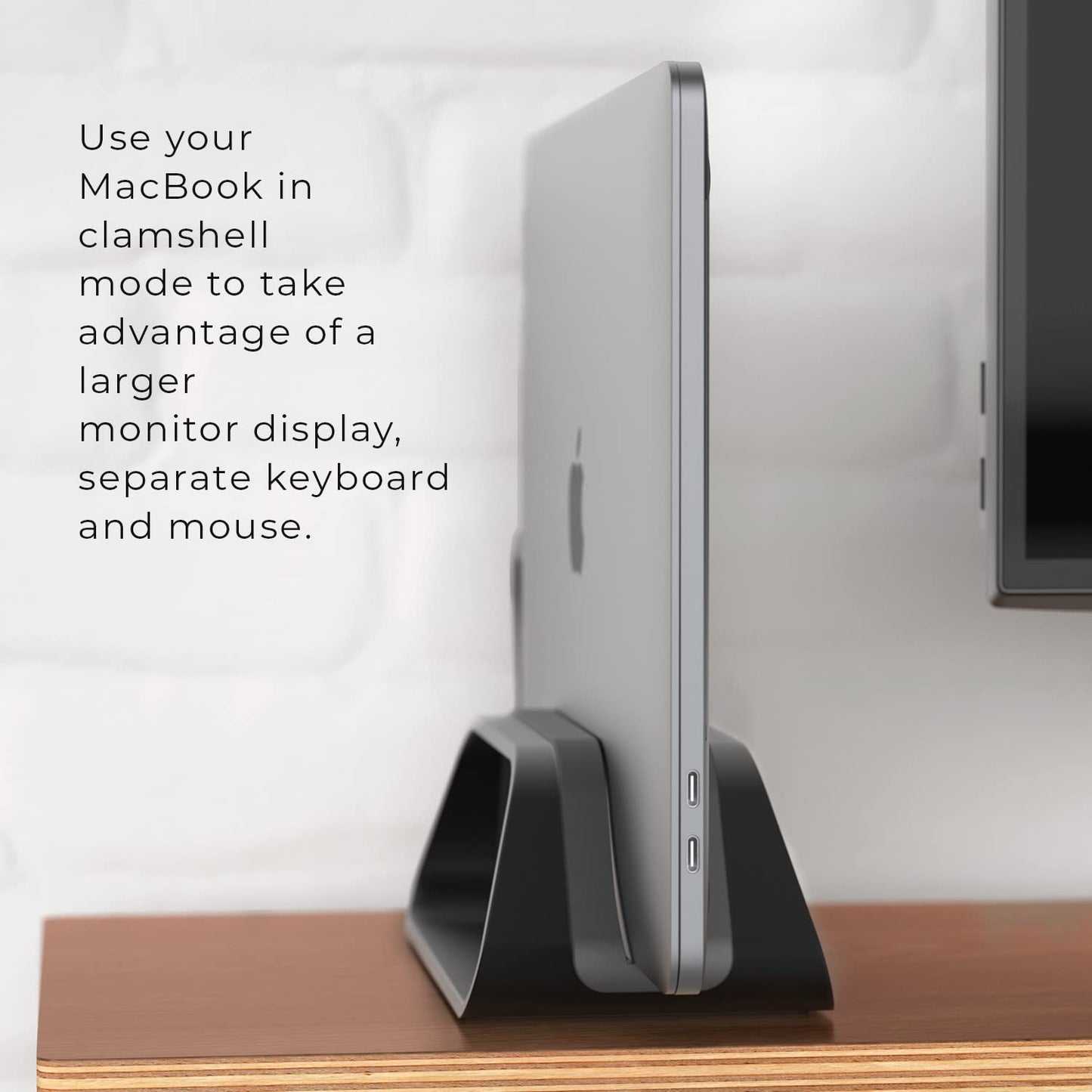 HumanCentric Vertical Laptop Stand Compatible with MacBook Pro & Air