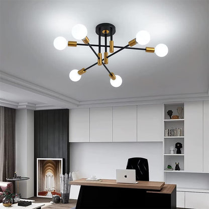 WQCSH Moderne The Minimalist Chandelier Creative Simple Dining Room Living Room Kitchen Office The Bar Decorate Artificial Satellite Modelling Design