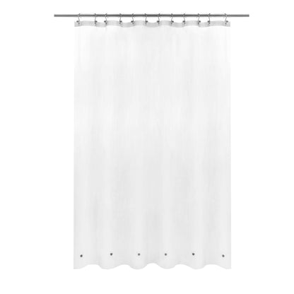 Barossa Design Inner Shower Curtain with 6 Magnets, Waterproof Inner PEVA Shower Curtain for Bathtub, 72 x 72 Inch, Standard Size