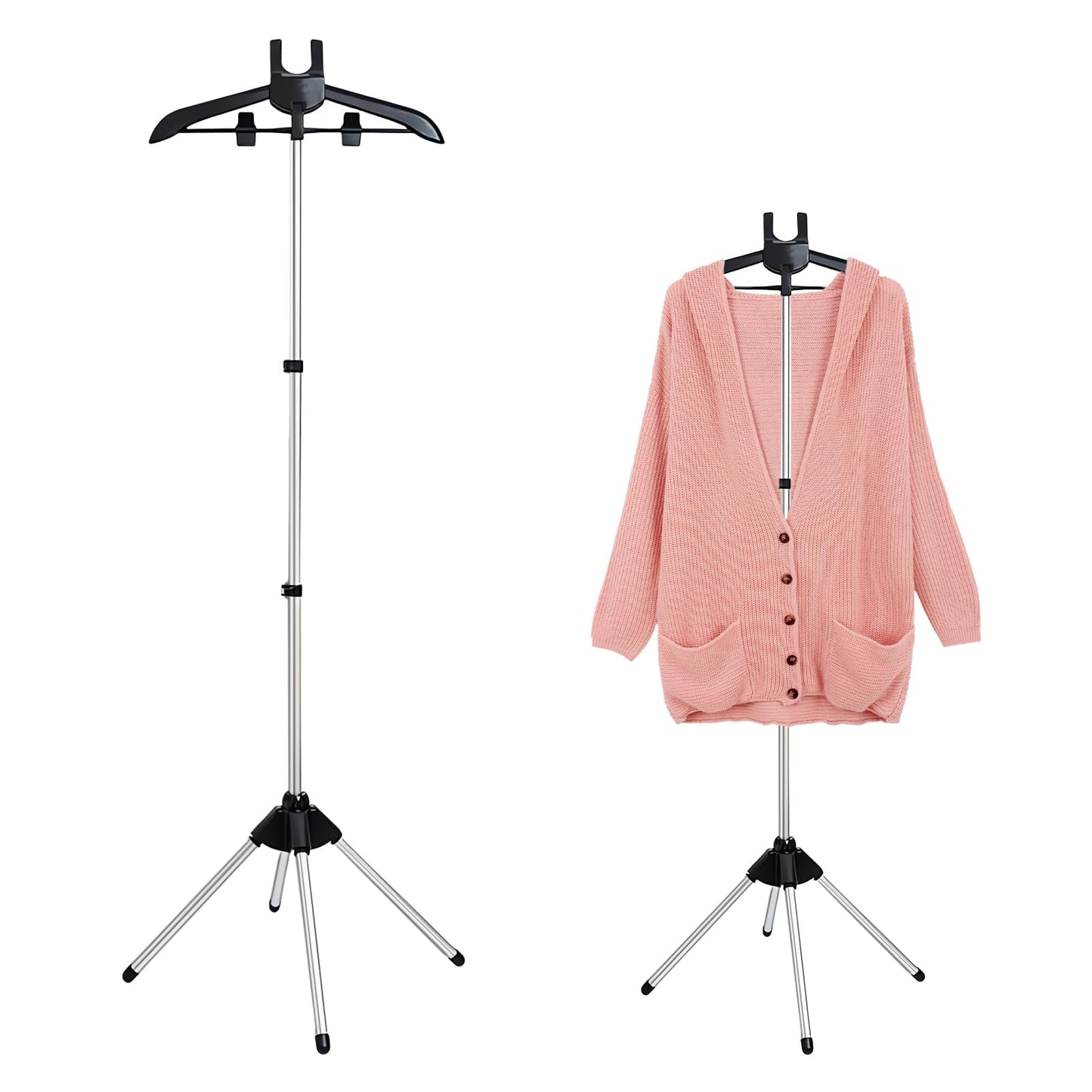 Adjustable T Shirt Display Stand, 32-63 inch T Shirt Display for Adult