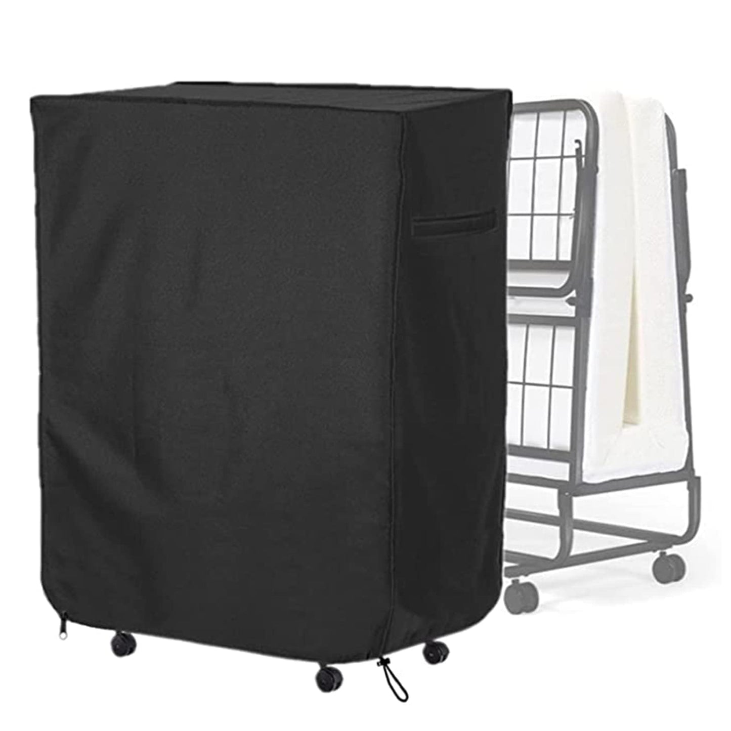 RTEY Folding Bed Storage Cover,Oxford Fabric Rollaway with Zipper Water and Dust Resistant Bed Protector Cover Waterproof Protective for Indoor