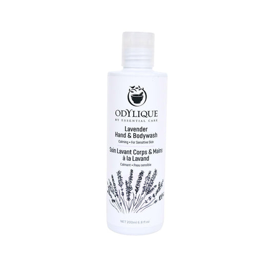 Odylique Lavender Hand & Body Wash 200ml | Vegan, Organic & 100% Natural | Sulphate Free