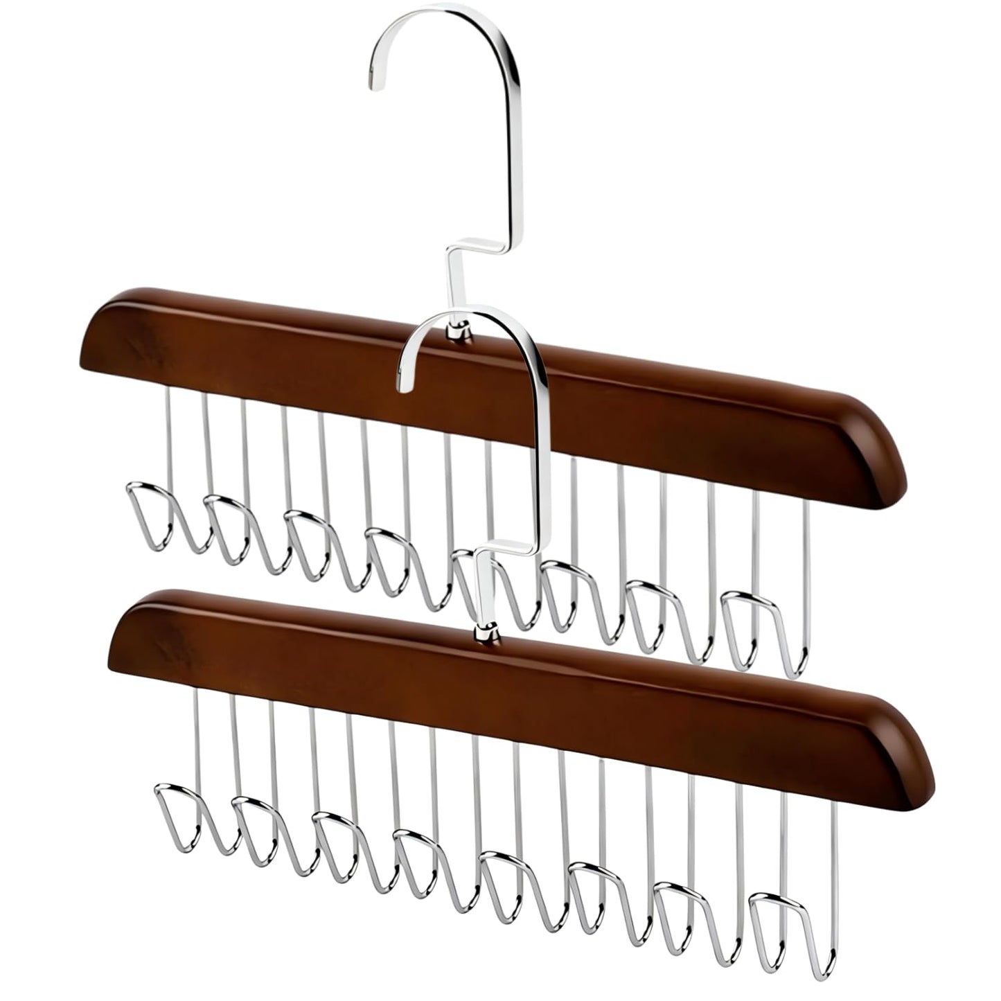 2 Pack Non-Slip Wooden Skid-Proof Belt Holder