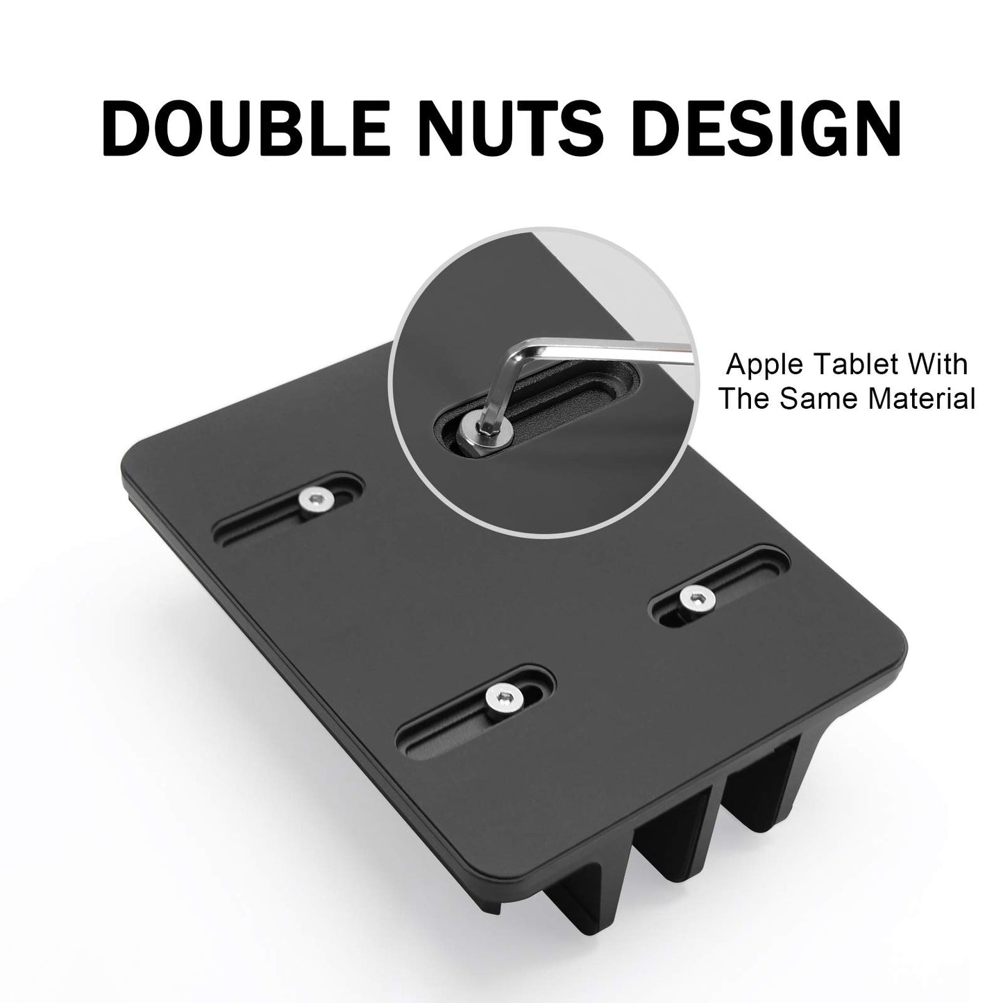 ULBRE Vertical Laptop Stand Metal Heavy Duty, Double Adjustable 4 Slots Vertical MacBook Stand Laptop Holder Compatible with All MacBook Surface Dell