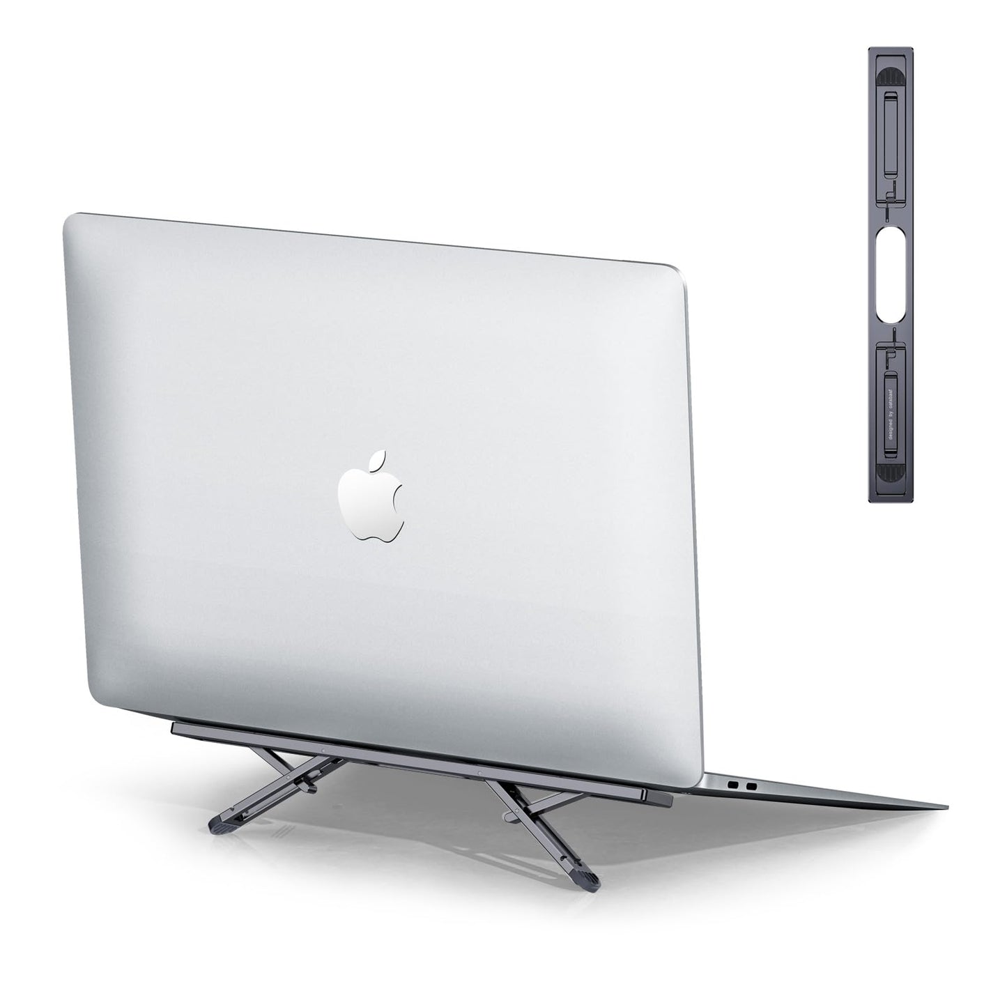 nediea Foldable Laptop Stand, Laptop Feet Riser for Desk, Laptop Cooling