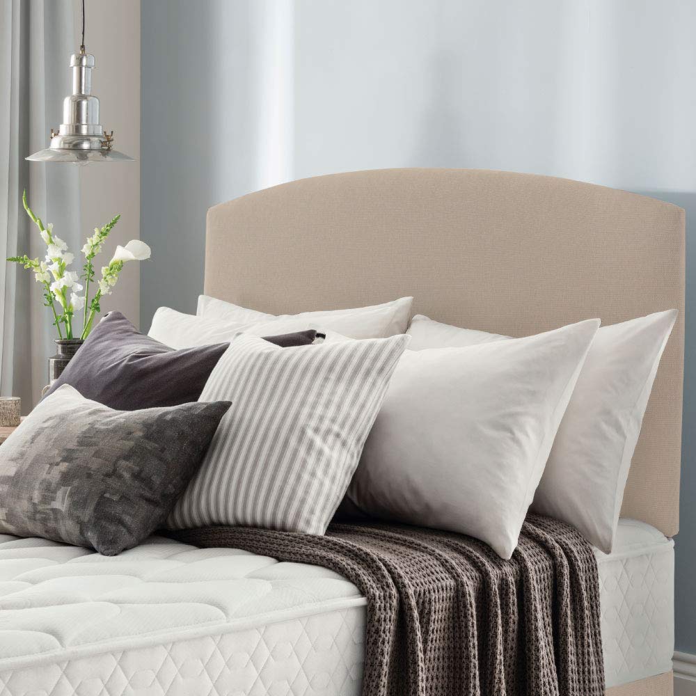 Silentnight Selene Headboard, Wood, Sandstone